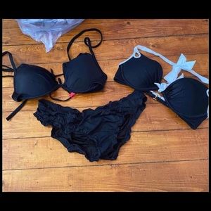 Victoria’s Secret Bathing Suit (2 Tops, 1 Bottom)